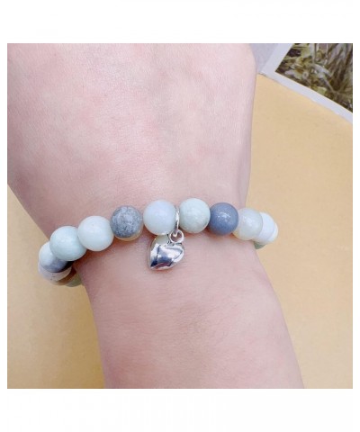 Get Well Soon Gifts -Natural Stone Healing Relaxation Bracelet,'Life is Tough But So are You' Inspirational Bracelet for Wome...