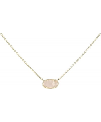 Grayson Stone Pendant Necklace One Size Gold Rose Quartz $28.42 Necklaces