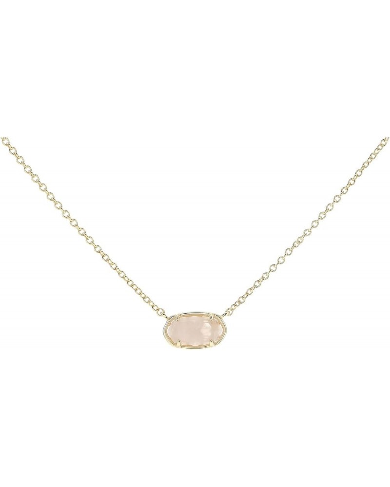 Grayson Stone Pendant Necklace One Size Gold Rose Quartz $28.42 Necklaces