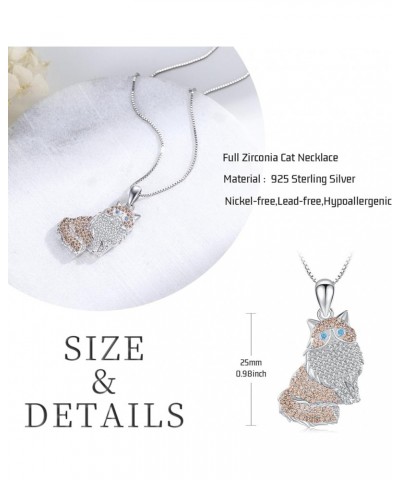 Wedding Necklaces 925 Sterling Silver Zircon/Crystal/Opal/Moss Agate Pendant Wedding Jewelry for Women Girl Silver/Rose Gold ...