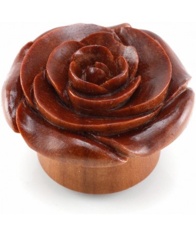 Chocolate Rose Smooth WildKlass Plugs (Sold as Pairs) 00g $14.81 Body Jewelry