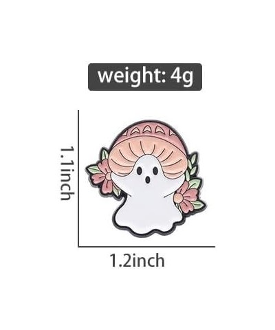 Halloween Cute Ghost Enamel Pins for Backpacks Enamel Brooches Button Pins Bulk Kawaii Accessories Novelty Cartoon Animal Fun...