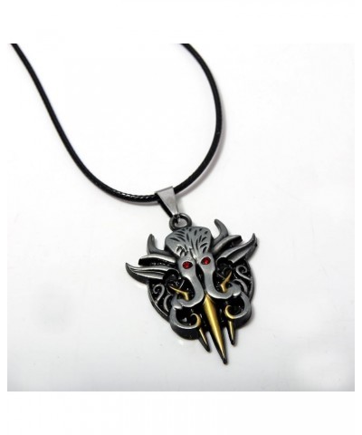 BG3 Baldur Merch Ghost Skull Head Keychain Necklace Pendant Crest Cosplay Props Game Accessories Gate Metal Badge Necklace $8...