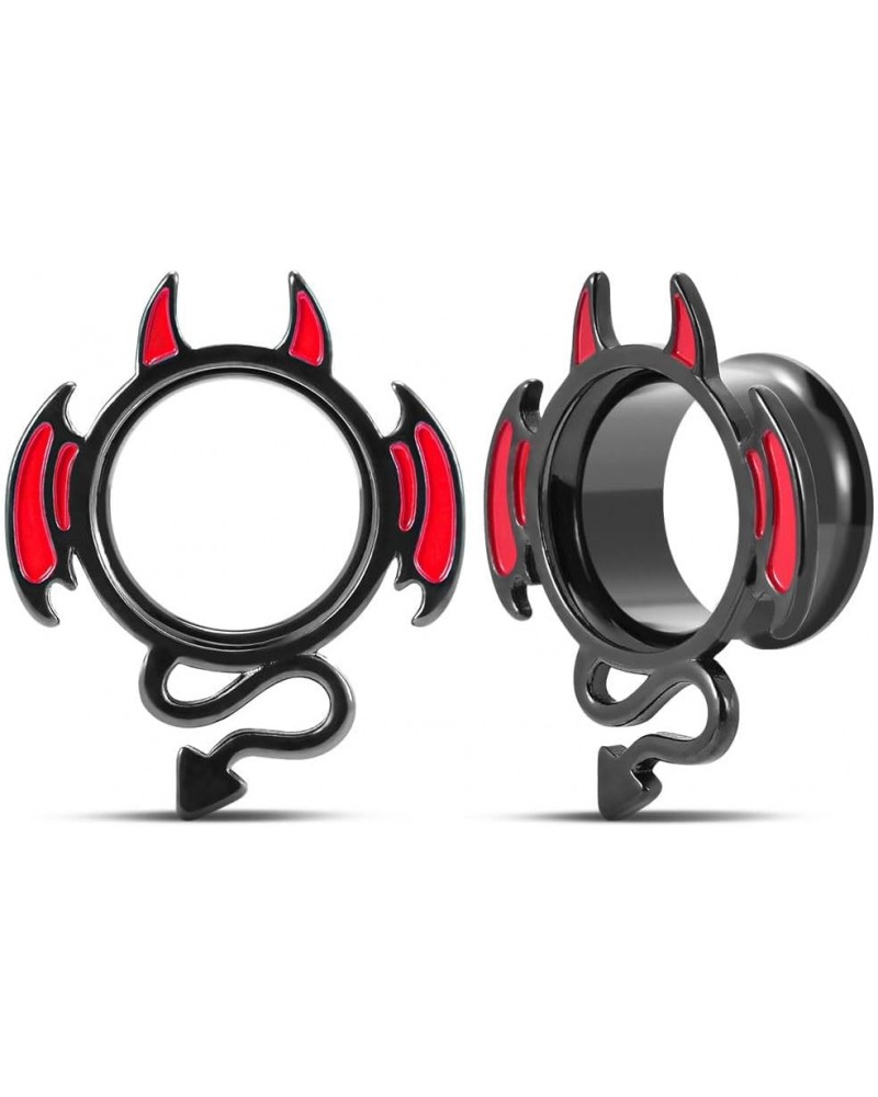 1 Pair Stainless Steel Ear Tunnels Cute Piercing Animal-shaped Ear Gauges 2g(6mm) to 16mm. S8545H 2g(6mm) $9.74 Body Jewelry