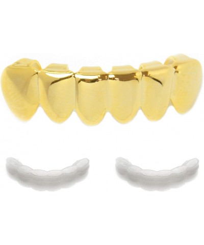 GRILLZ Plain Bottom Teeth with 2pc molding Made IN KOREA S 001 G $8.11 Body Jewelry