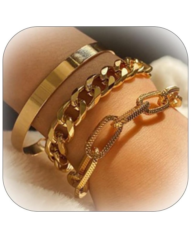 Gold Bracelets for Women Gold Bracelet Stack Pulseras para Mujer Indian Jewelry Sets for Women Gold Bangles for Women Bracele...