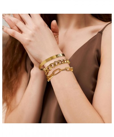 Gold Bracelets for Women Gold Bracelet Stack Pulseras para Mujer Indian Jewelry Sets for Women Gold Bangles for Women Bracele...