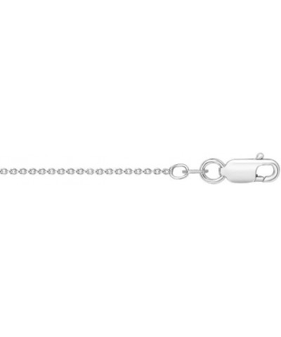 REAL Sterling Silver 1.8mm Round Cable Chain with Lobster Clasp, Dainty Thin Chain, Unisex (16"- 24 inch) 20.0 Inches $32.99 ...