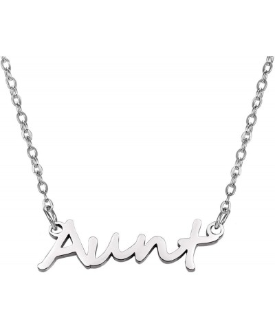 SeePiv Mama Necklace Mom Necklace Mama Letter Necklace Gift for Mom Mother Jewelry Mother's Day Gift Aunt $8.63 Necklaces