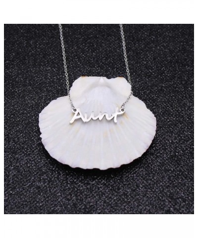 SeePiv Mama Necklace Mom Necklace Mama Letter Necklace Gift for Mom Mother Jewelry Mother's Day Gift Aunt $8.63 Necklaces