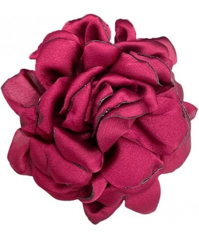 Dainty Peony Flower Brooches Pins Delicate Chiffon Rose Flower Brooch Classic for Wedding Party Dance Banquet for Women Ladie...