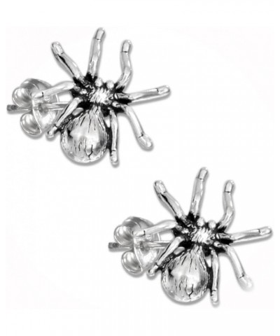 New Hairy Tarantula Spider 925 Sterling Silver Stud Post Earrings TRRII0992ISSSL $18.92 Earrings