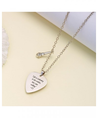 Taylor Quotes Guitar Pick Necklace, Outfits Jewelry Accessories Inspired Singer Fans Necklaces Gift For Women Girls MIC-Life ...