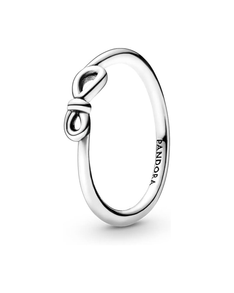 Infinity Knot 925 Sterling Silver Ring, Size: EUR-48, US-4.5-198898C00-48 $21.96 Rings