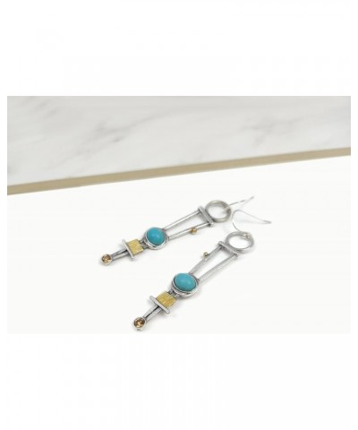 Long Boho Earrings Silver Dangle Earrings for Women $17.97 Earrings