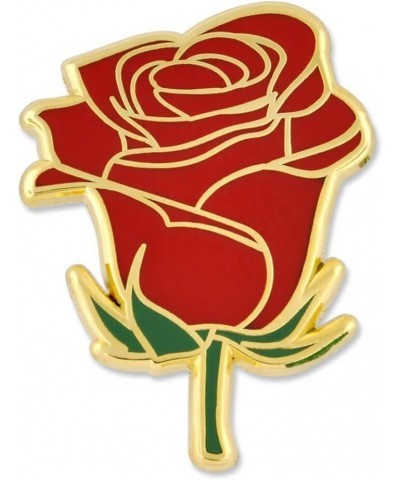 Flower Trendy Enamel Lapel Pin 5 Pack Red Rose $17.64 Others