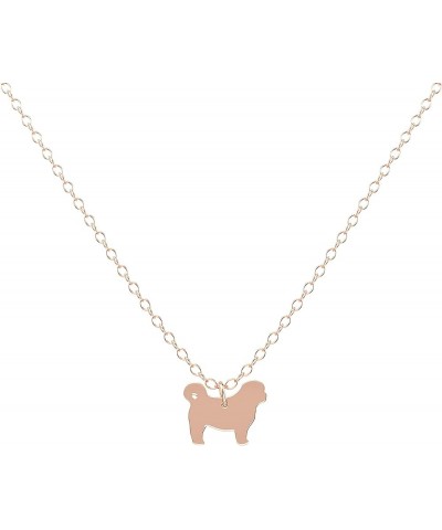 Sterling Silver 14k Gold/Rose Gold Necklace, Rottweiler, Great Dane, Pitbull, Border Collie, German Shepherd, Australian Shep...