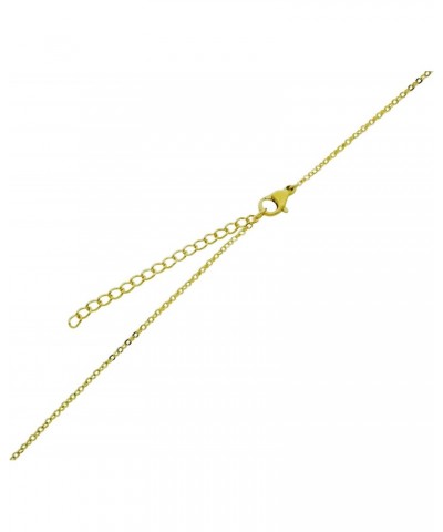 Zeta Tau Alpha Crown Floating Necklace, ZTA Greek Sorority Floating Necklace Gold Filled $12.90 Necklaces