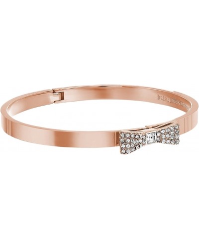 Kate Spade Ready Set Bow Bangle Bracelet (Rose Gold Tone) $20.34 Bracelets