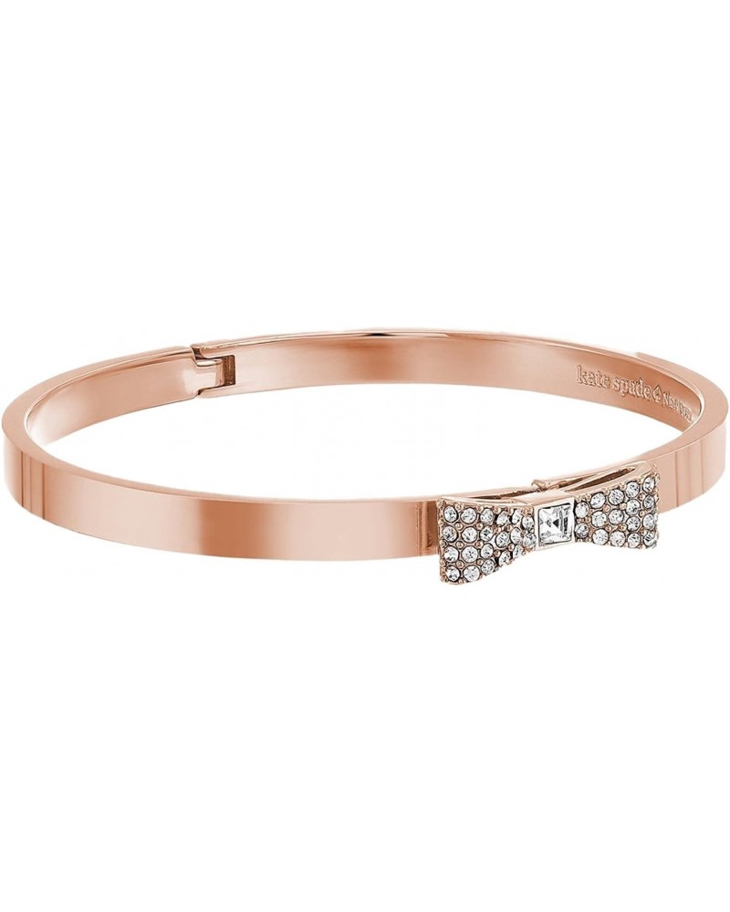 Kate Spade Ready Set Bow Bangle Bracelet (Rose Gold Tone) $20.34 Bracelets