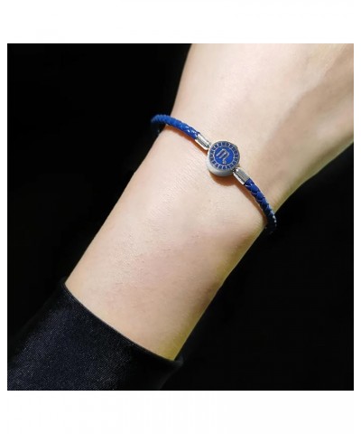 Zodiac Signs Spirit Bracelet for Women Zodiac Guardian Bracelet 12 Constellation Bracelet 12 Color Leather Bracelets for Wome...