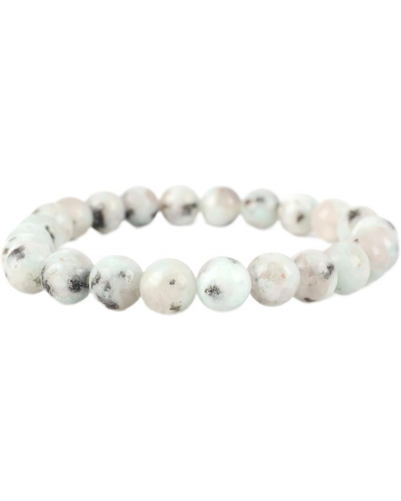 Natural AAA Semi Precious Gemstone 8mm Round Beaded Unisex Stretch Bracelet Healing Gemstone Waterproof Bracelet , Durable An...