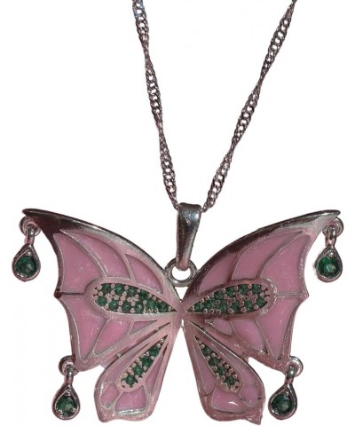 Winx Club® Flora Enchantix Wings Necklace Silver $24.51 Necklaces