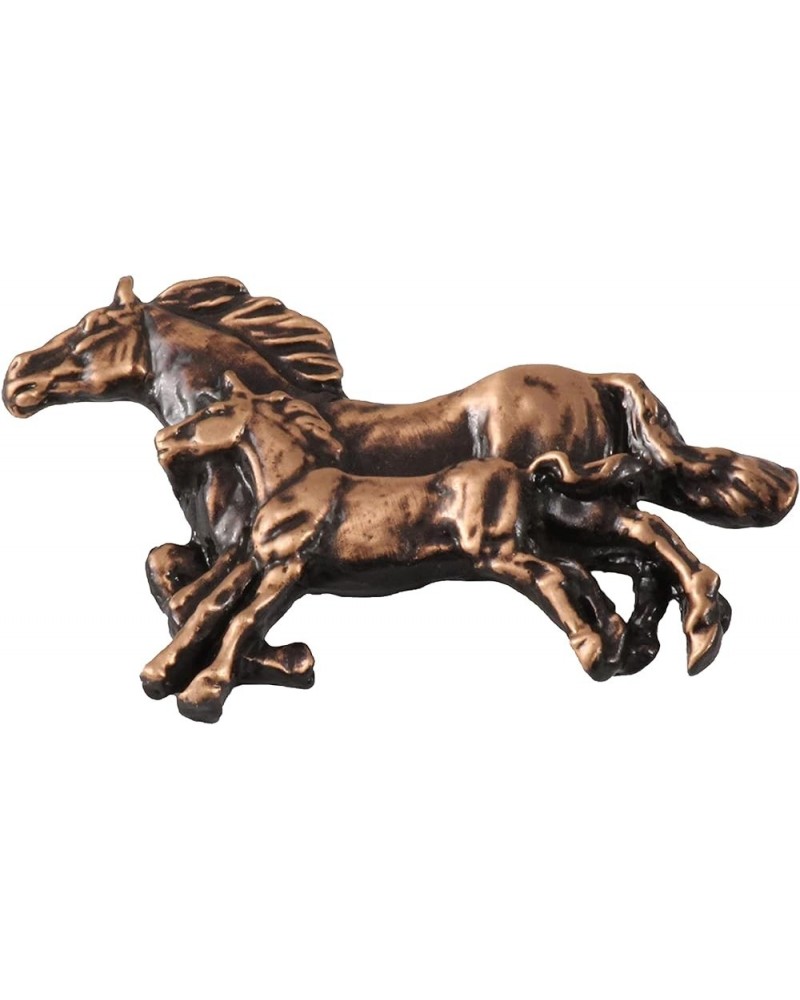 Handcrafted Horse Brooch and Lapel Pins for Equestrians and Riders - Arabian Stallion, Sclydesdale, Bronc, Colt, Mule - Head,...