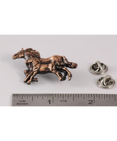 Handcrafted Horse Brooch and Lapel Pins for Equestrians and Riders - Arabian Stallion, Sclydesdale, Bronc, Colt, Mule - Head,...