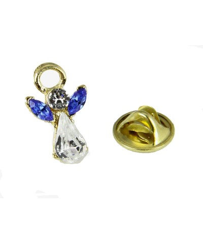 6030605 September Crystal Birth Month Angel Pin Guardian Lapel Brooch Tie Tack $10.79 Brooches & Pins