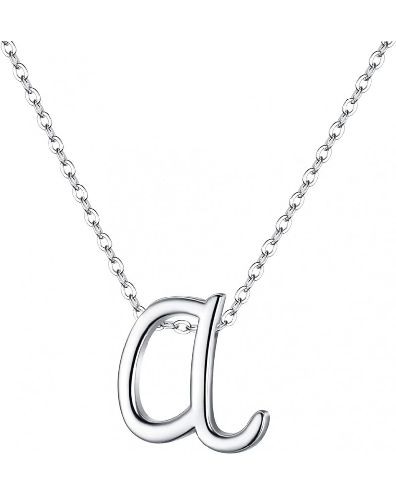 Dainty Layered Necklaces for Women Pendant Initial Necklace Chain Necklace Simple Adjustable for Women pendant A-silver $7.19...