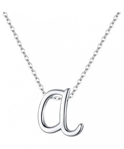 Dainty Layered Necklaces for Women Pendant Initial Necklace Chain Necklace Simple Adjustable for Women pendant A-silver $7.19...