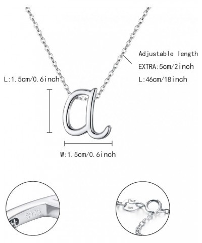 Dainty Layered Necklaces for Women Pendant Initial Necklace Chain Necklace Simple Adjustable for Women pendant A-silver $7.19...