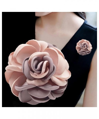 Rose Flower Accessories Brooches Wedding Bridal Bouquet Brooch Pin Hairpin for Women 3-Multicolor E $9.87 Brooches & Pins