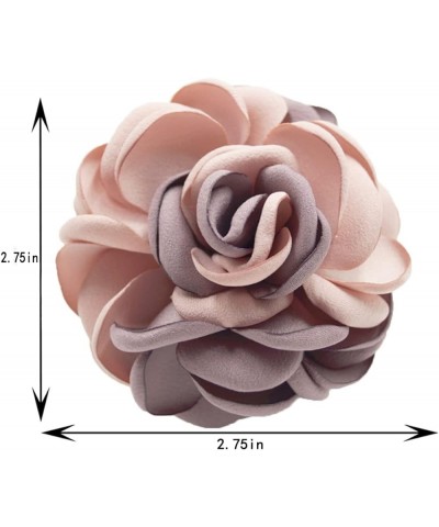 Rose Flower Accessories Brooches Wedding Bridal Bouquet Brooch Pin Hairpin for Women 3-Multicolor E $9.87 Brooches & Pins