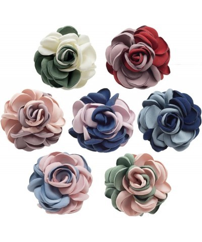 Rose Flower Accessories Brooches Wedding Bridal Bouquet Brooch Pin Hairpin for Women 3-Multicolor E $9.87 Brooches & Pins