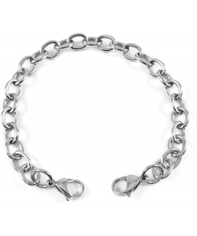 Interchangeable Medical Bracelet Strand, Stainless Steel O-Link Strand Size: 6in / 15.24cm $14.24 Bracelets