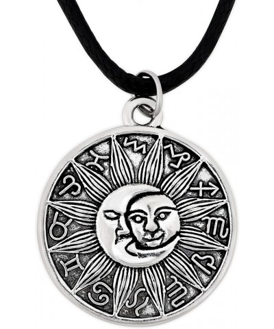 HAQUI Sun Boho Stainless Steel Necklace Vintage Necklace For Women Sun Charm Dainty Sun Necklace Coin Necklace Sun Pendant Gi...