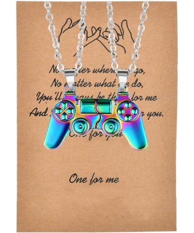 Mutual Attraction Game Controller Necklace for Couple Matching Console Handle Pendant for Best Friends Friendship Valentine's...