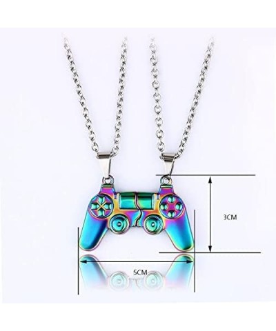 Mutual Attraction Game Controller Necklace for Couple Matching Console Handle Pendant for Best Friends Friendship Valentine's...