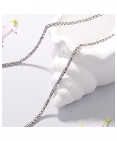 18k Plated Dainty Stainless Steel Chain Choker Necklace for Women Girls Cord Chain $10.19 Necklaces