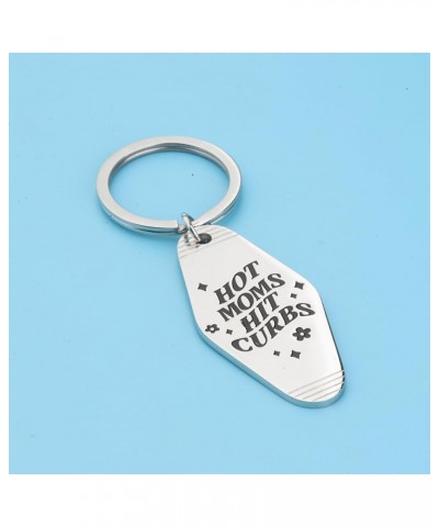 Motel Keychain Hot Moms Hit Curbs Keychain Funny Keychain Trendy Funny Mama Keychain Hot Moms K $10.39 Bracelets