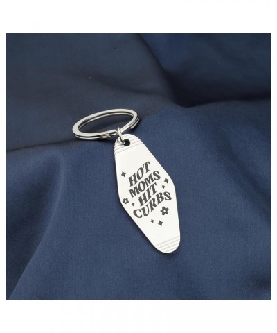 Motel Keychain Hot Moms Hit Curbs Keychain Funny Keychain Trendy Funny Mama Keychain Hot Moms K $10.39 Bracelets