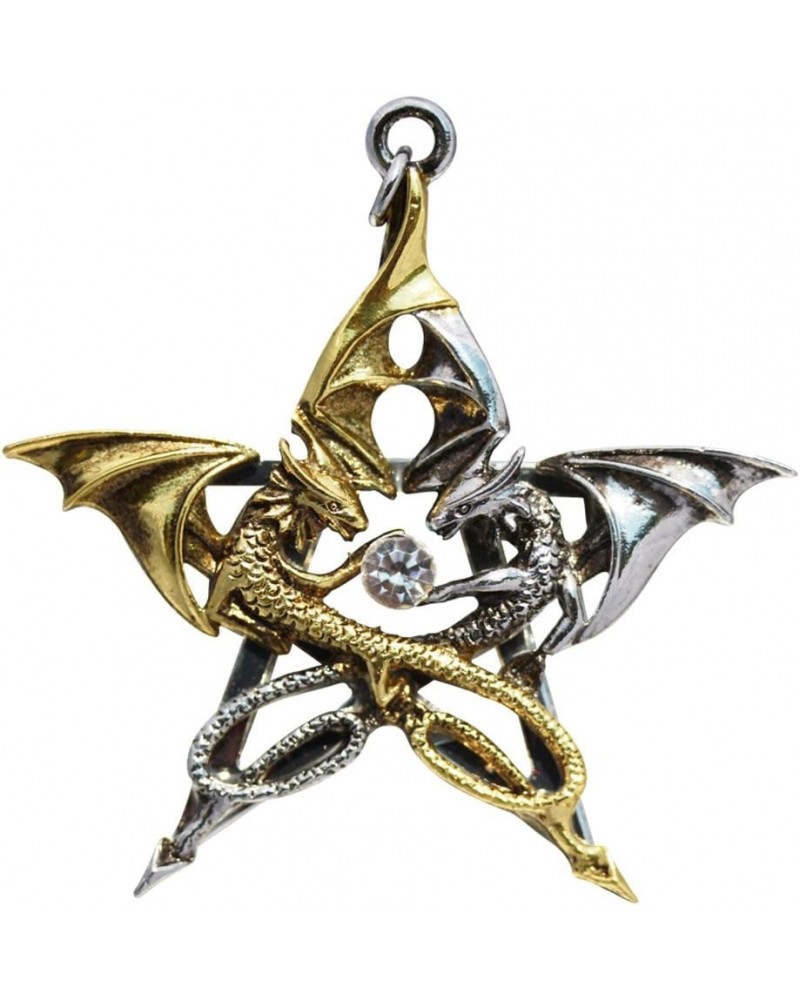 Anne Stokes' Draca Stella Dragon pendant for Good Fortune by Anne Stokes Charm Amulet Talisman Pendant $15.17 Necklaces