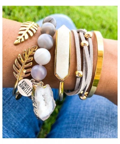 Wrap Collection - Raven Bracelet Beads,Kinsley,Western $19.80 Bracelets