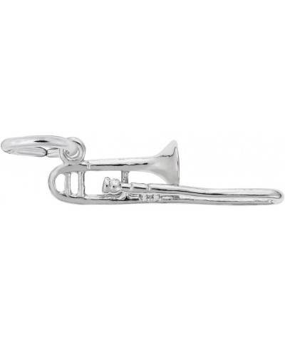 Trombone Charm, Charms for Bracelets and Necklaces Sterling Silver $16.66 Bracelets