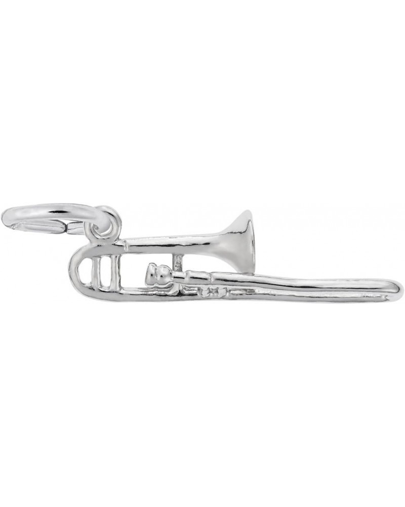 Trombone Charm, Charms for Bracelets and Necklaces Sterling Silver $16.66 Bracelets