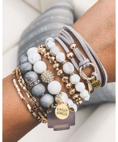 Wrap Collection - Raven Bracelet Beads,Kinsley,Western $19.80 Bracelets