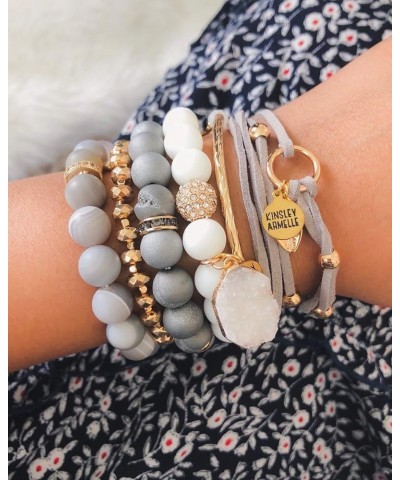 Wrap Collection - Raven Bracelet Beads,Kinsley,Western $19.80 Bracelets