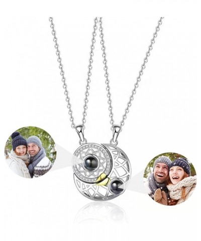 Custom Necklace With Picture Inside - Picture Necklace Personalized Photo, Projection Necklace,Valentine's Day Memory Gifts f...